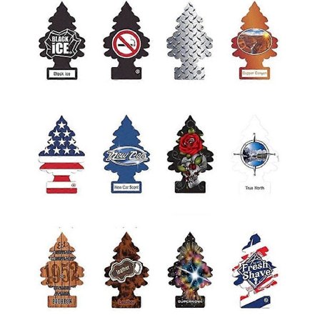 Luftfräschare Black Ice Doft För Bil Hem Båt Husvagn - Enkelpack