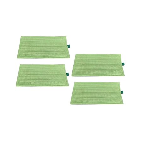 4 stk Moppkluter for Vorwerk Kobold Sp600 Mf600 Støvsuger Reservedeler Tilbehør Vått og Tørt Rengjøring