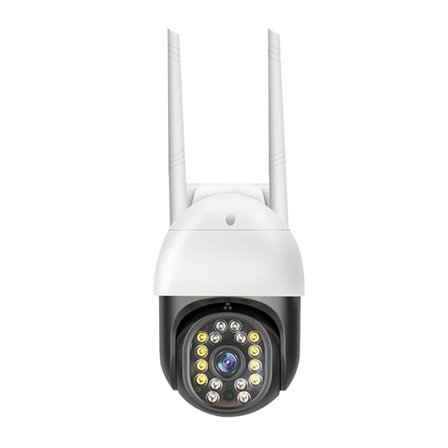 16 LED 1080P Wifi IP-kamera Övervakningskamera Mörkerseende Hem säkerhet P66 Vattentät PTZ-kontroll STOL