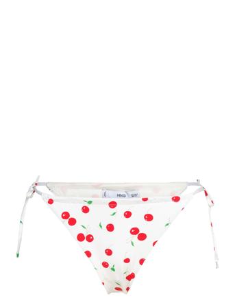 Printed Brazilian Bikini Bottoms Swimwear Bikinis Bikini Bottoms Side-tie Bikinis Multi/patterned Mango
