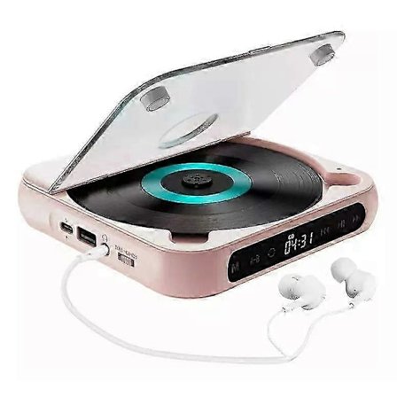 2025 Ny Bærbar Bluetooth CD-afspiller