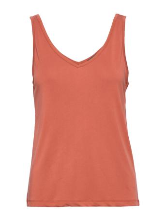 Slcolumbine Tank Top Top Ærmeløs Top Rød Soaked In Luxury