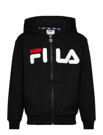 Balge Classic Logo Zip Hoody Black FILA