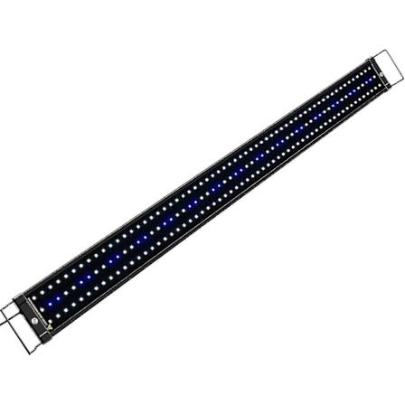 Akvariebelysning, LED-spotbelysning for ferskvannsakvarium, akvarieplantelys, 2 moduser LED-akvariebelysning, 120-150 cm, 32 W, 7000 K