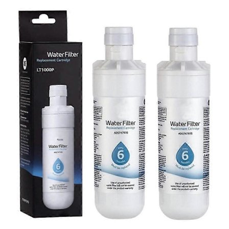 2 stk. LG LT1000P ADQ747935 Vannfilter for kjøleskap