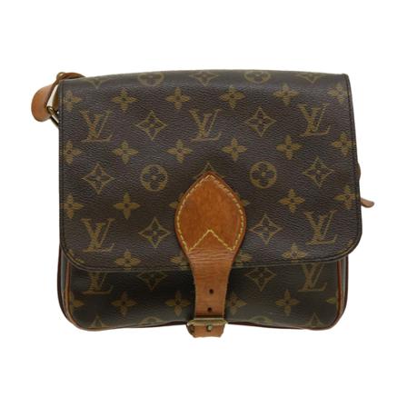 Louis Vuitton Vintage, Pre -owned Cartouchiere Bruin, Dames, Maat:ONE Size