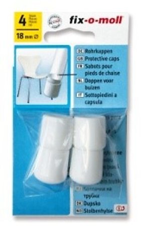 FIX-O-MOLL BESKYTTELSE TIL RØRBEN, SORT ELLER HVIT