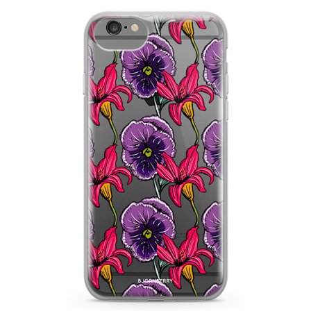 Bjornberry Skal Hybrid iPhone 6/6s - Blommor