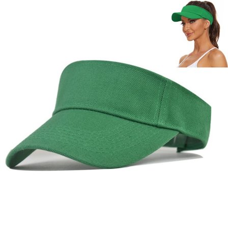 Solhatt - grön - Dam/herr - Huvudomkrets 55-60cm