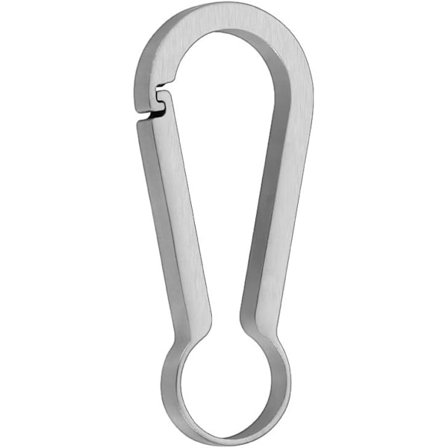 Titanium Nøglering Nøgleklemme, Hurtigkoblingsfjederled