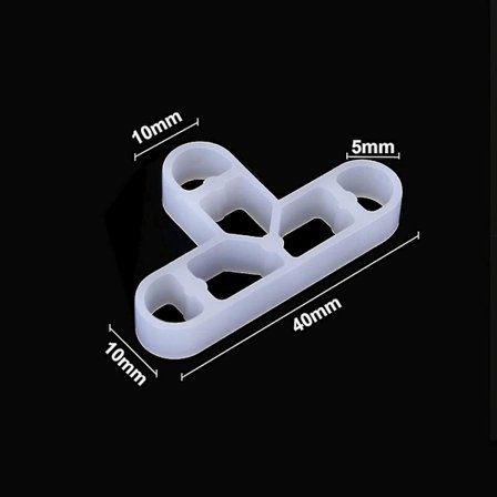 800 stk. Fliseafstandsholdere 10mm Fuge T-formet Belægningssten