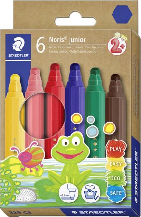 Staedtler Noris junior 329 6 pcs. cardboard box