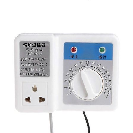220V 1000W Kjeltermostatregulator, sirkulasjonspumpe, temperaturstyring