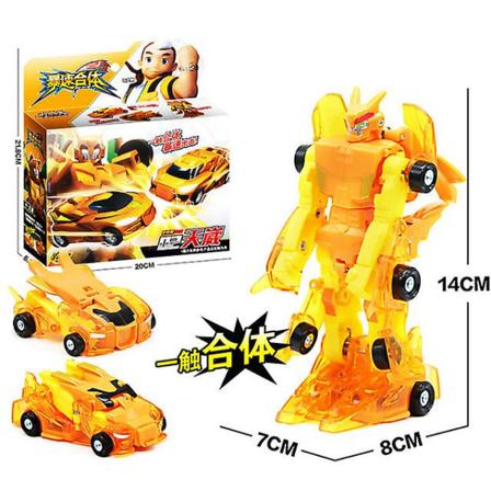 Burst Speed Wild Merge Muuntautuva Robot-Leikkiauto Action Figures Kääntyy Sieppaa Muuntautuu Robottiautoksi Lapsille Leikkikalut Syntymäpäivälahja (