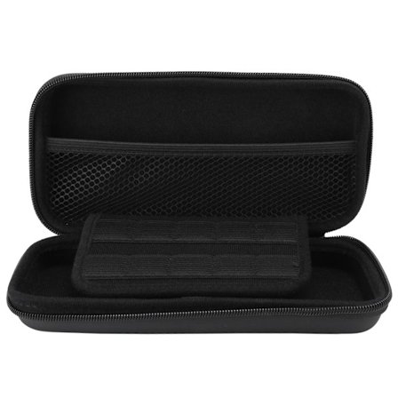 Kannettava säilytyskotelo Mini Carry EVA Suojakotelo Nintendo Switch Lite -pelikonsolille Musta