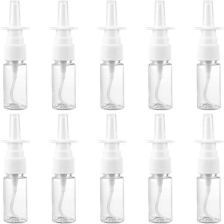 5 ml Nenäsuihkepullo Nenäsumutepumppu Uudelleen täytettävä Matkakoko (5 ml, 20 kpl) (D)