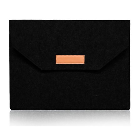 Macbook Pro 13 & 15 Tum Datorfodral Filt Svart