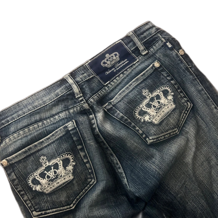 Victoria Beckham jeans med kronbrodyr