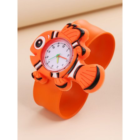 Tegneserie Børneur, Quartz Ur - Rød Karpe