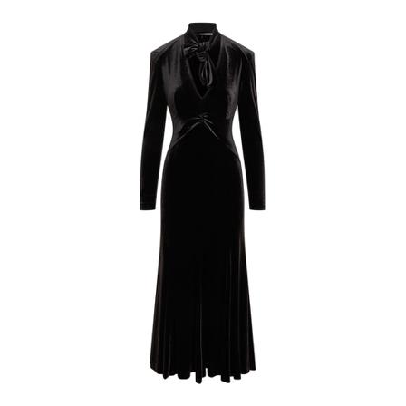 Philosophy di Lorenzo Serafini Maxi Kjole Sort, Dame