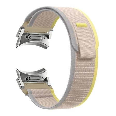 20mm band för Samsung Galaxy watch 6 Rem 40mm 44mm 6 klassisk 43mm 47mm Trail Loop Nylon armband correa Galaxy watch 4/5/ pro Cream watch 5 Pro 45mm
