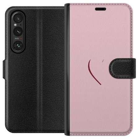 Kompatibel Tegnebogsetui til Sony Sony Xperia 1 VI SoftPinkLove