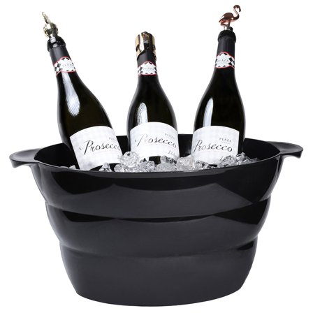 Sort Isspand 12 Liter