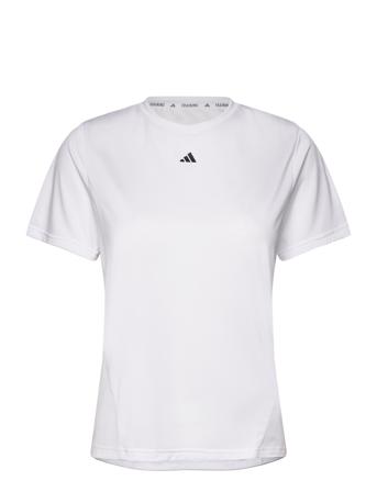 Wtr D4T T Sport T-shirts & Tops Short-sleeved White Adidas Performance