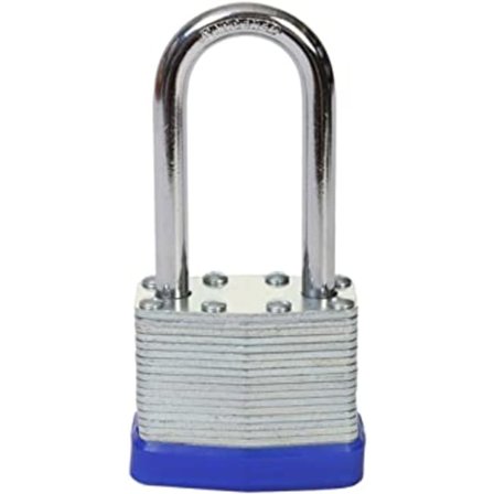 40MM Laminert Nøkkel Langsjakkel Hengelås Heavy Duty Rustfritt