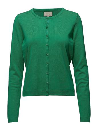 New Laura Cardigan Strikkegenser Cardigan Grønn Minus