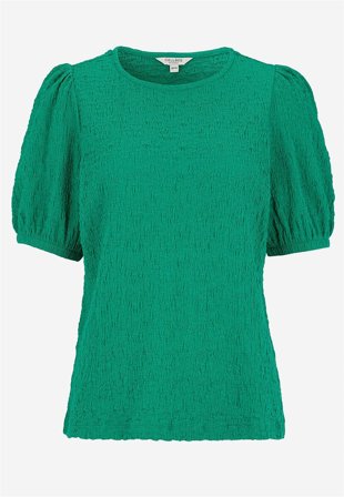Cellbes of Sweden - Trikåtopp med struktur - grön - för damer - 50/52