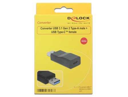 Delock USB-adapter - USB-type A til 24 pin USB-C