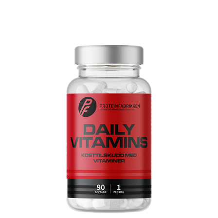 Proteinfabrikken Daily Vitamin 90 kapsler