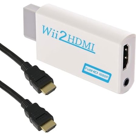Wii till HDMI-adapter Wii till HDMI-konverteradapter Full HD 1080P