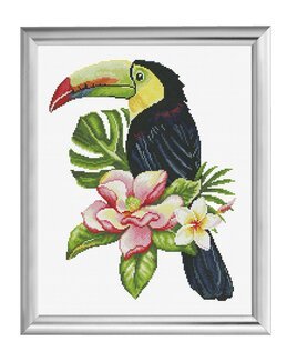 Stickpackung Bild Tukan - Needleart World