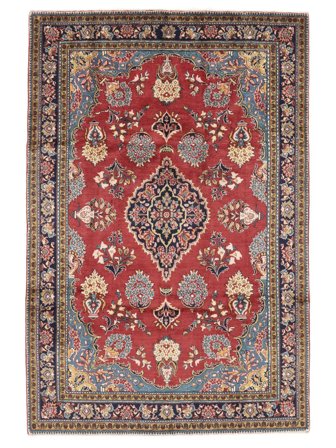 Tapis Golpayegan 215X321 Rouge Foncé/Marron (Laine, Perse)