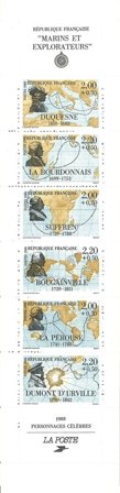 Frankrig 1988 - YT BC2523A - Berømte Personer hæfte