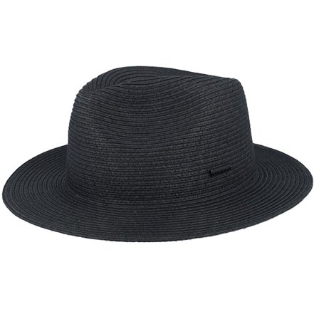 Stetson - Toyo Black Traveller Straw Hat Traveler Black Hat - @ Hatstore