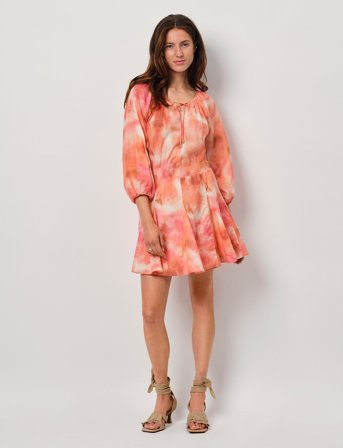 Dante6 Dante6-Bolana Bohemian Printed Dress - Pink - 34