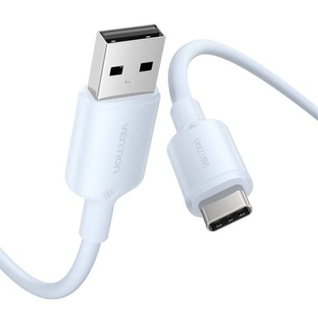 USB 2.0 A til USB-C 3A-kabel Vention CTQLF 1M (blå)
