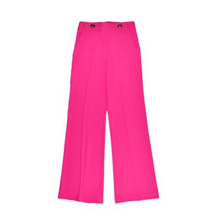 Pinko, Wide Trousers Roze, Dames, Maat:S,polyester