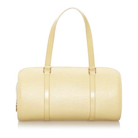 Louis Vuitton Vintage, Pre-owned Epi Soufflot Wit, Dames, Maat:ONE Size