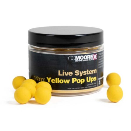 CC Moore Live System Pop Ups - 14mm Yellow
