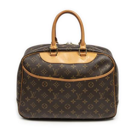 Louis Vuitton Vintage, Deauville Bruin, Dames, Maat:ONE Size