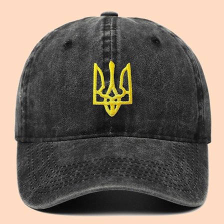 Casual Hatt Krig Fred Caps Ukraina Nasjonal Badge Flagg Baseball Caps
