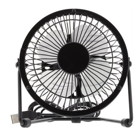 Deltaco FT-750 - Kjølevifte - USB - svart