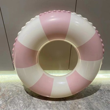 Oppustelig badering - Holdbar redningskrans i nordisk stil til børn og voksne, legetøj til sjov leg