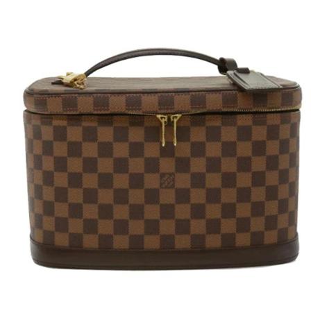 Louis Vuitton Vintage Pre-owned Canvas handbags brun, Dam Vintage Väskor, Dam, Storlek: ONE SIZE
