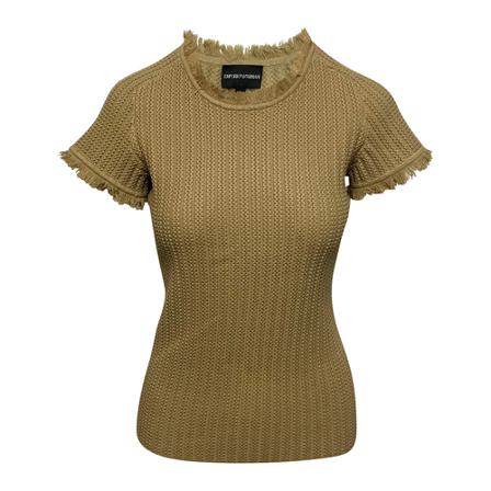 Emporio Armani Sleeveless Tops Grøn, Dame