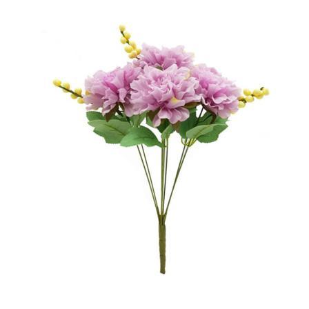 Konstgjord Blomma Hem Bord Dekor Bröllopsfest Sidentyg Fake